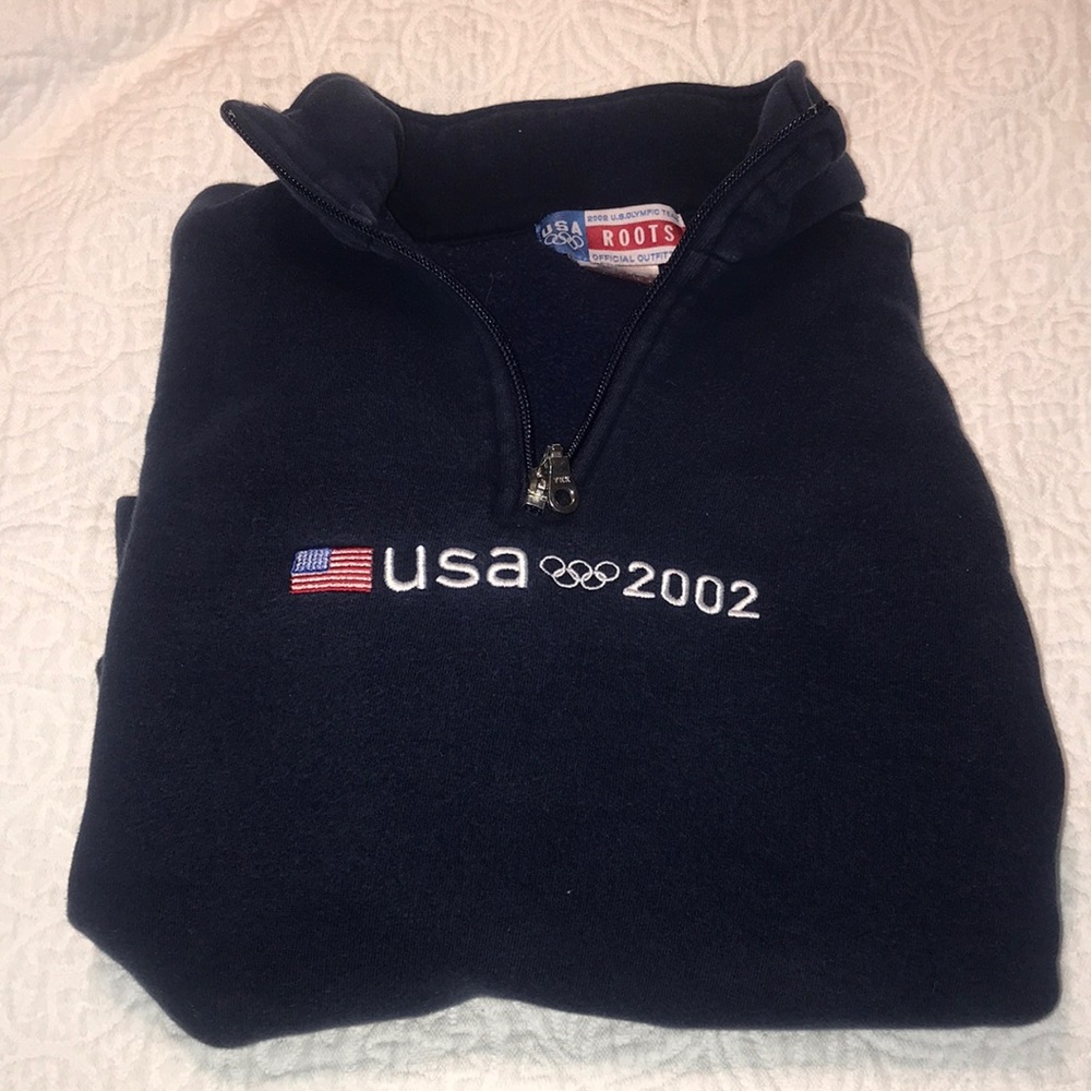 USA Roots olympic 2002 sweatshirt